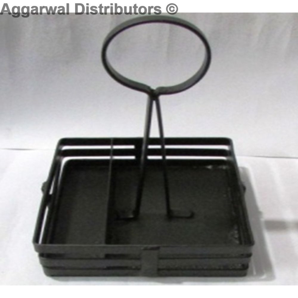 Square Metal Caddy with Handle 1