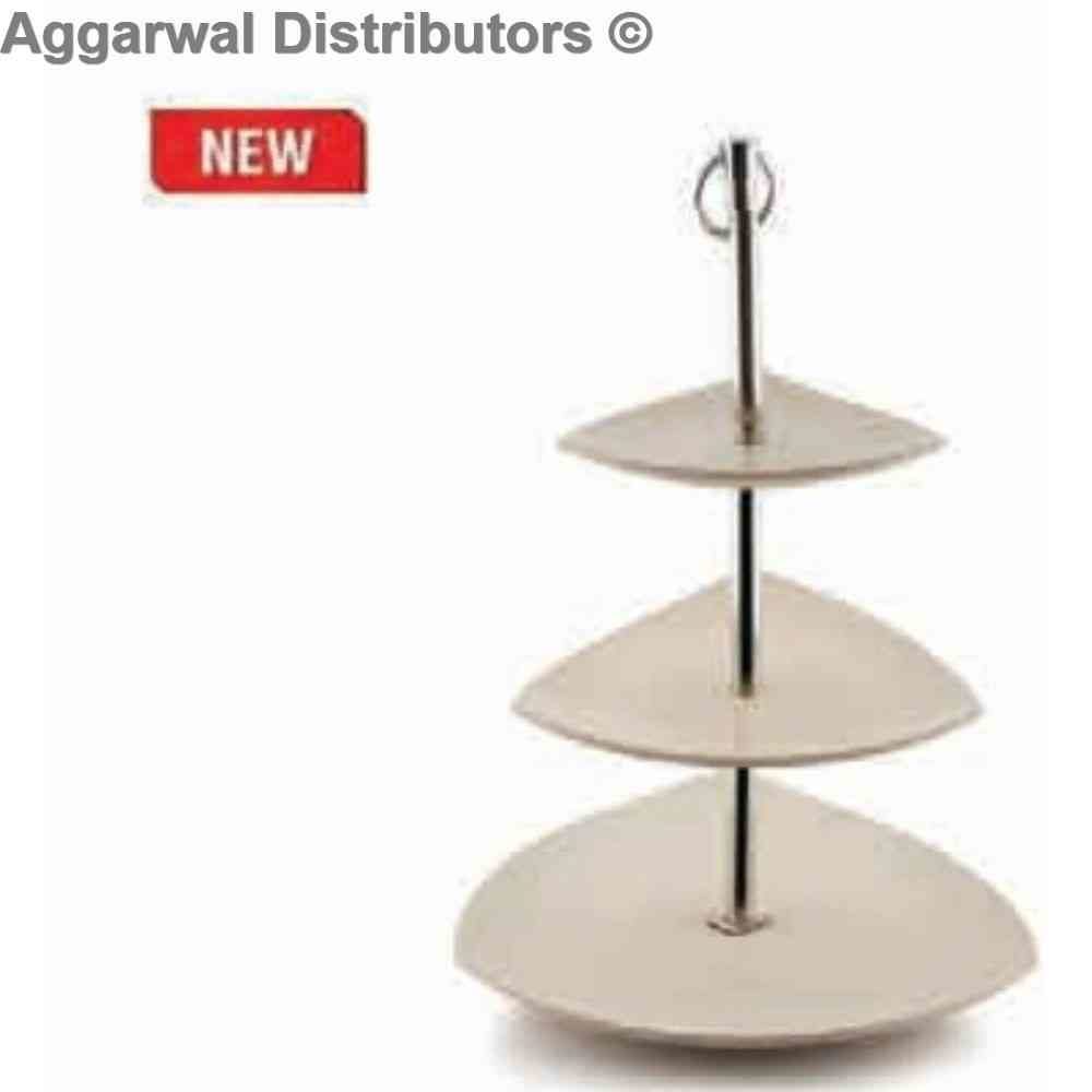 FnS- Cake Stand 3 Tier TACT6023W Riser 1