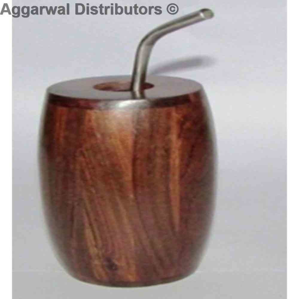 Metal Drinking Drum With Straw 1