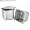 Gn Pan Stainless Steel - Gn Pan 210 x 200 x 200 Ice cream Pan - 6.15 Ltrs - 8.00 x 8.00 x 8.00