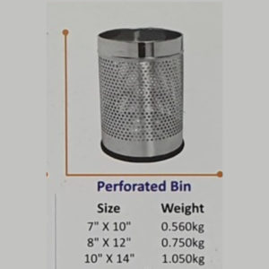 Perforated Bin
