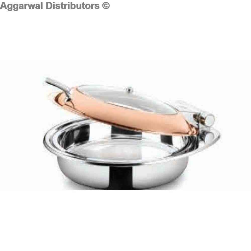 Montavo Round Glass Lid Induction Top Rose Gold Finish CDRO60GLMW-RG 1
