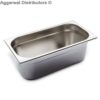 Gn Pan Stainless Steel - Gn Pan 1/3 x 150MM Deep - 5.5 Ltrs - 12.80 x 7.00 x 6.00