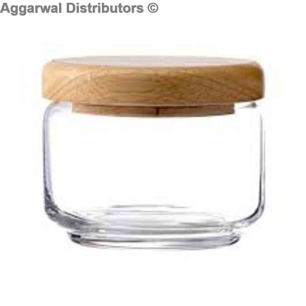 Ocean POP JAR (Wooden Lid) 5B02511-325 ml (Set of 6) 1