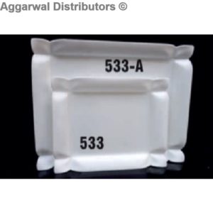 Acrylic Platter- 533 A-15.5x15.5x1.5