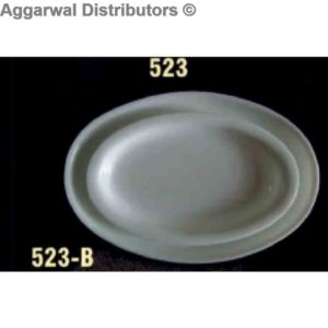 Acrylic Platter-523 [9.5x6x1]