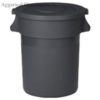 Cambro Nilkamal Plastic Round Waste Bin With Lid120