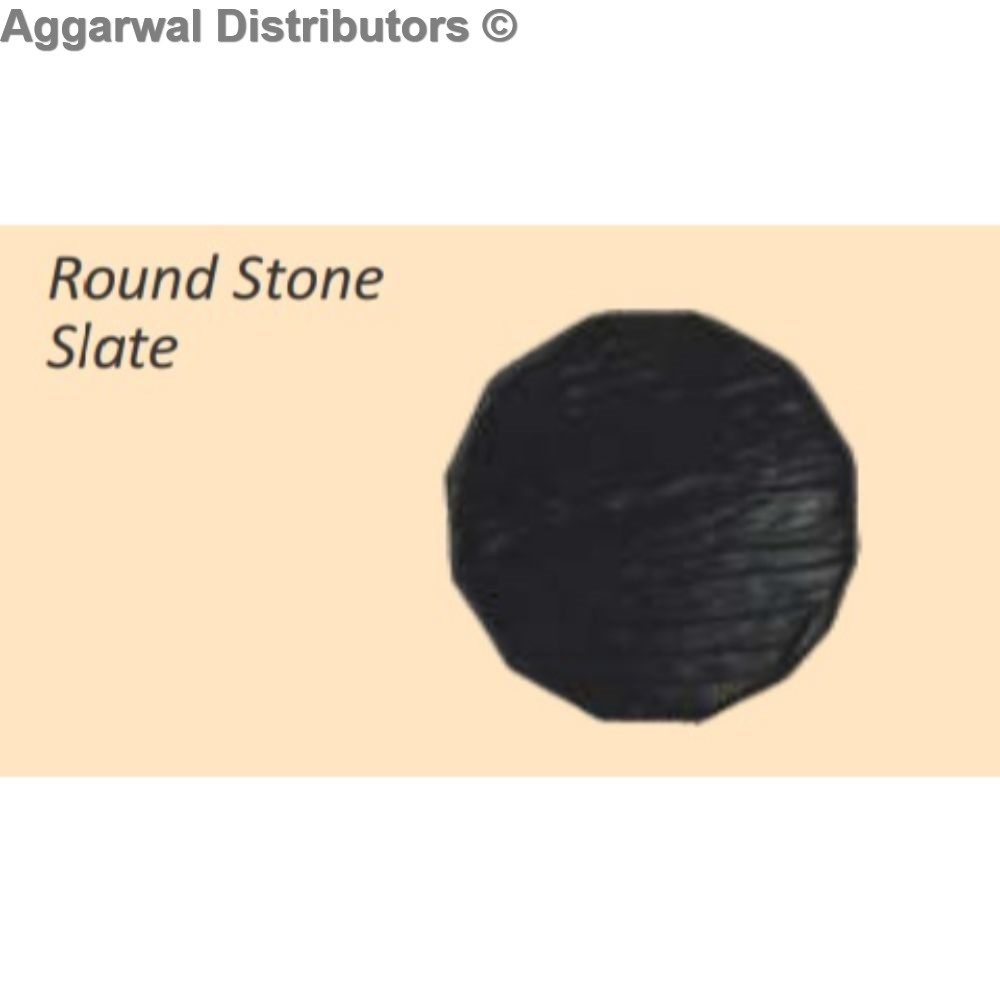 Glare Round Stone Slate