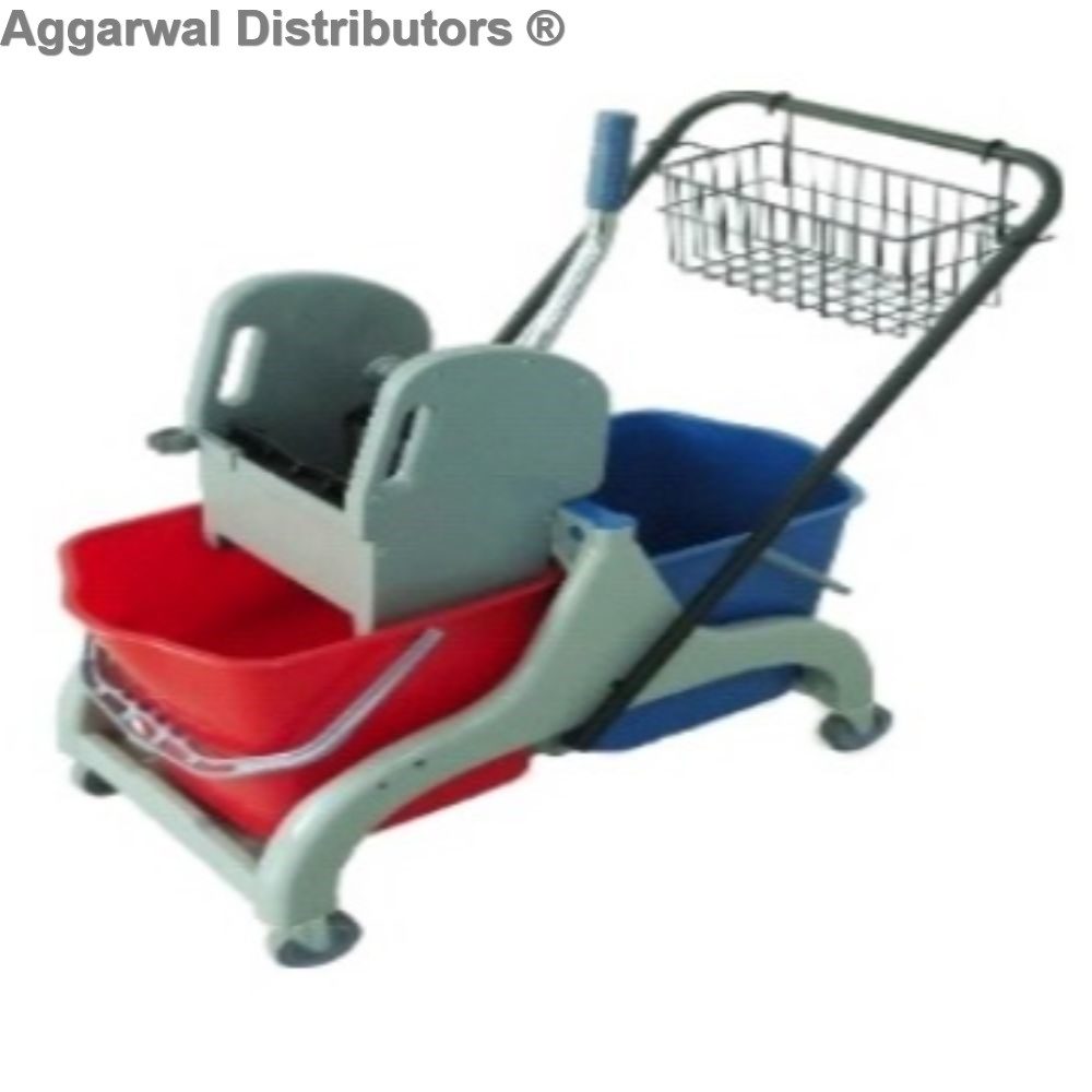 NGM_DOUBLE MOP BUCKET 46LTR WITH CADDY