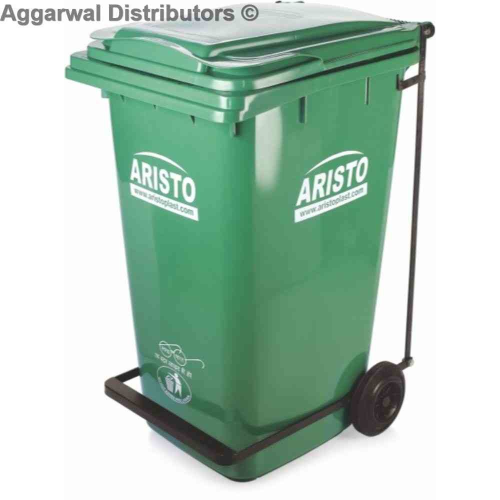 Aristo waste Bin pedal 120 ltr