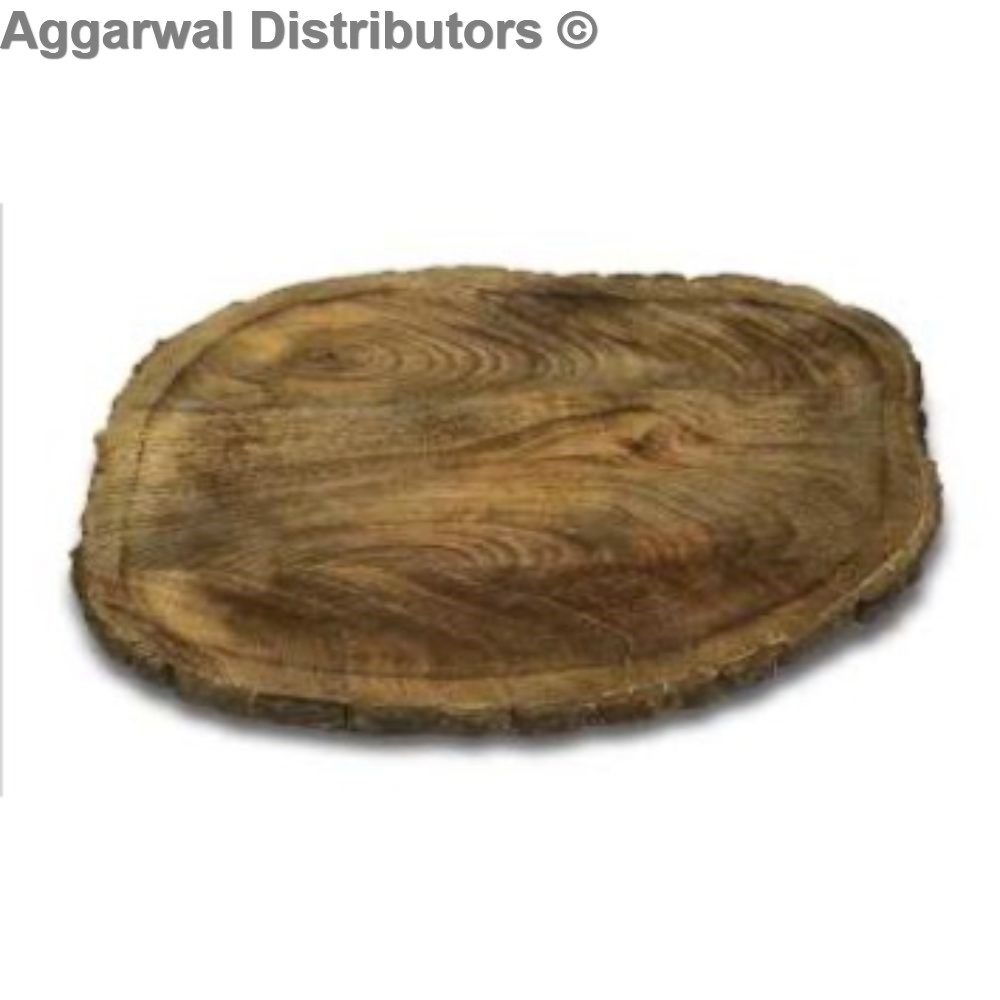 Wooden Log Platter big