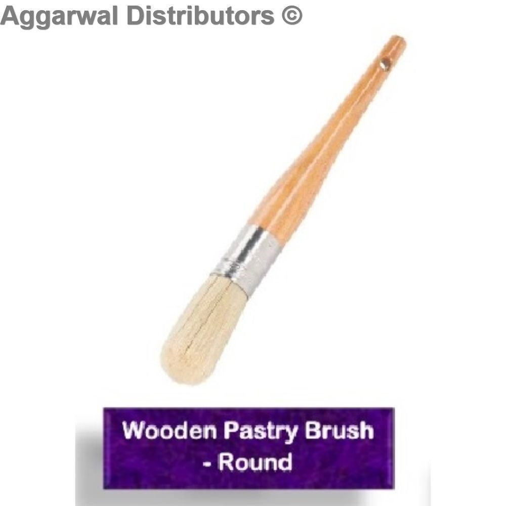Wooden Pastry Brush Flat