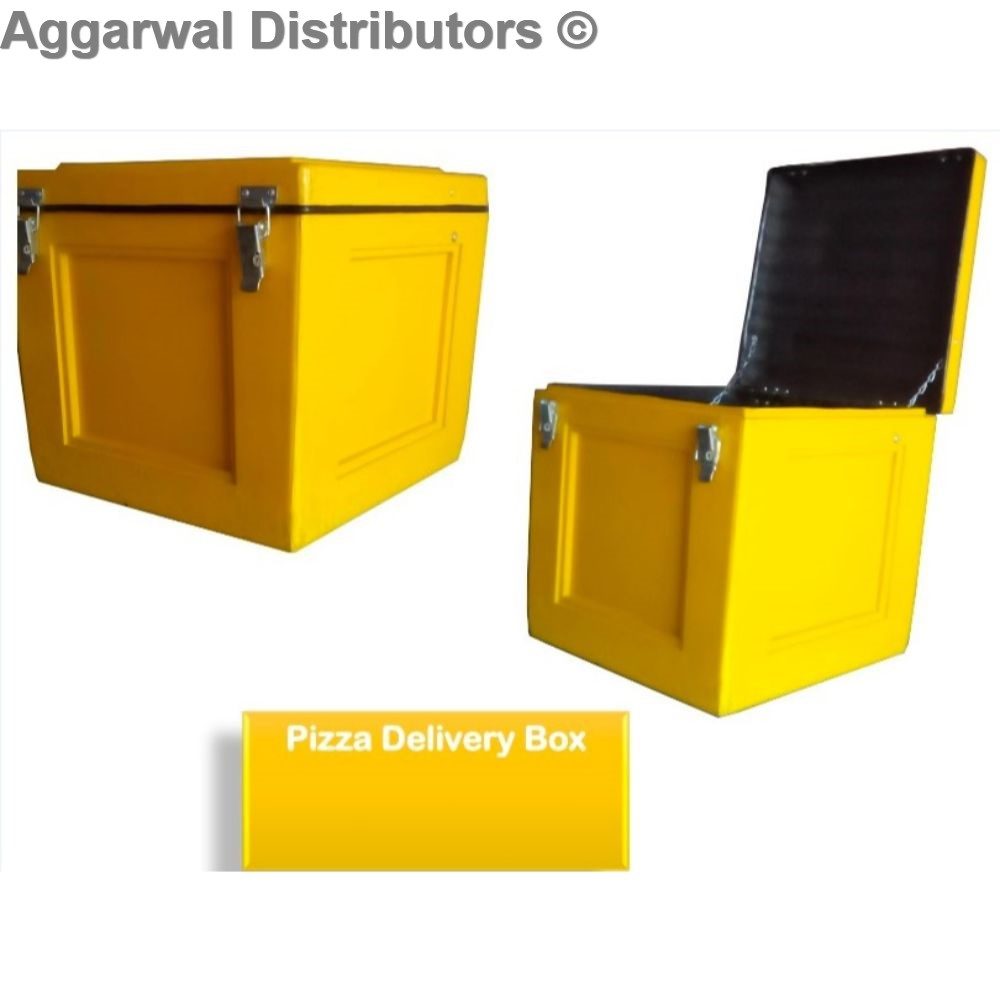 Yellow Delivery Box Flat
