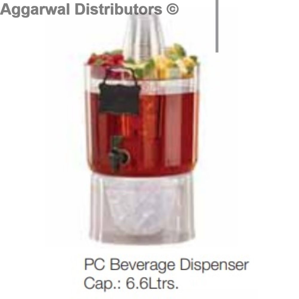 PC Beverage Dispenser Cap.: 6.6Ltrs