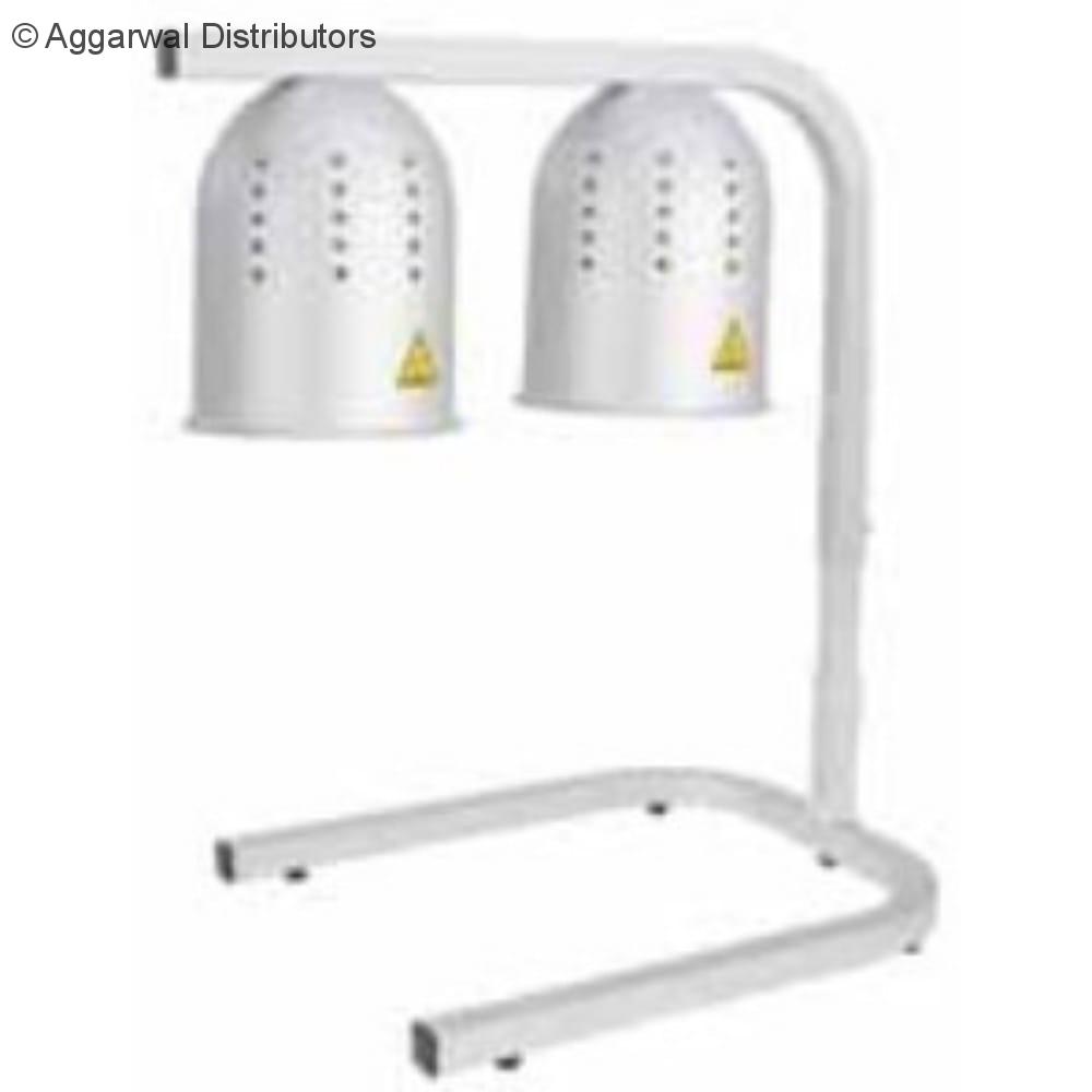 Horeca247 Food Warming Lamp Adjustable Height (Silver) 1
