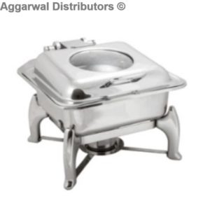 Square Tiger Stand Chafing Dish-7ltr