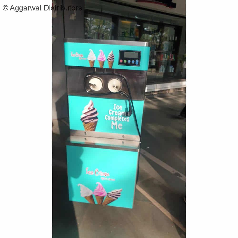 Softy Ice Cream machine with air pump