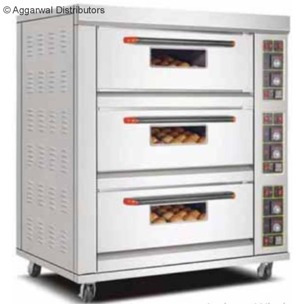 Horeca247 Electric Baking Oven EBO 36 (3 Deck 6 Tray) 1