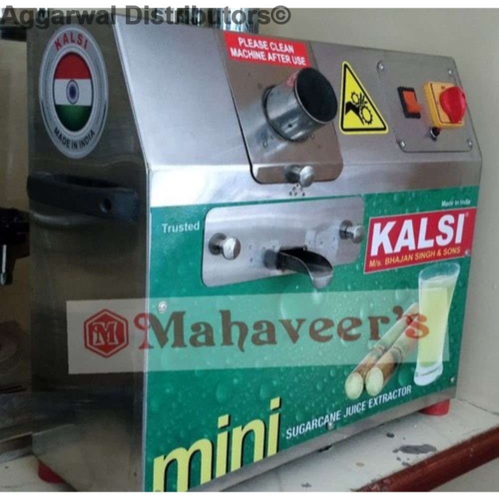 Kalsi Mini Sugarcane Juice Machine Fully Covered with SS 304 1