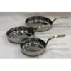 Stainless Steel Fry Pan For Portion Serving - 13x3 cm, Stainless Steel