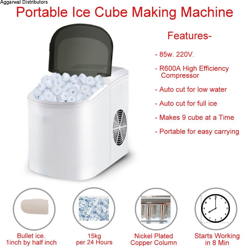 Horeca247 Portable Semi Commercial / Domestic Ice Cube Machine (15Kg/24Hr) 2