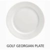 Clay Craft Golf Georgian - Full Plate 11 Inch