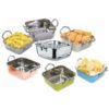 Stainless Steel Sq. Portion Pan - 11x11x4 cm, Stainless Steel