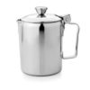 Stainless Steel Ajay Tea Set (Tea Pot + Milk Pot + Sugar Pot) - 1 Cup