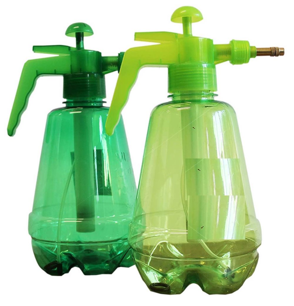 Plastic Spray Bottle With Pump and Brass Nozzle 1