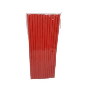 Paper Straw red
