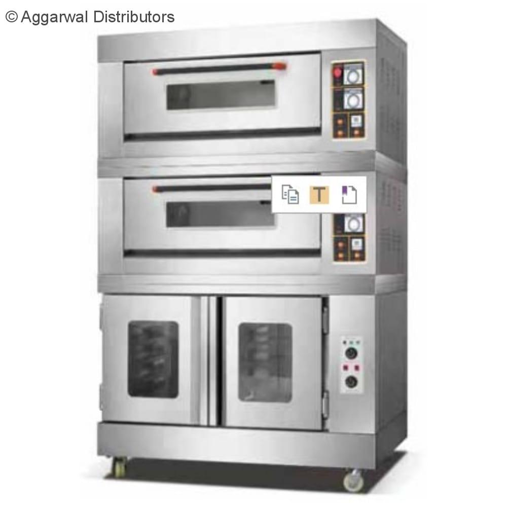 Horeca247 Gas Baking Oven with PROOFER GBOP 24 (2 Deck 4 Tray) 1
