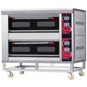 horeca247 gas baking oven 2 Deck 6 Tray, GBO 26