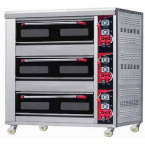 horeca247 gas baking oven 3 Deck, 9 tray, GBO 39