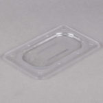 Cambro 90CWC135 Camwear 19 Size Clear Polycarbonate Flat Lid