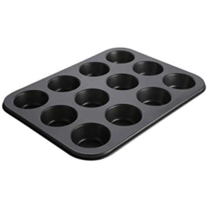Non-stick Iron Coating Muffin Mould 12 slots