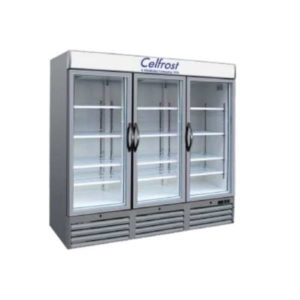 Celfrost Three Door Upright Showcase Cooler FKG 1400 ltr TD