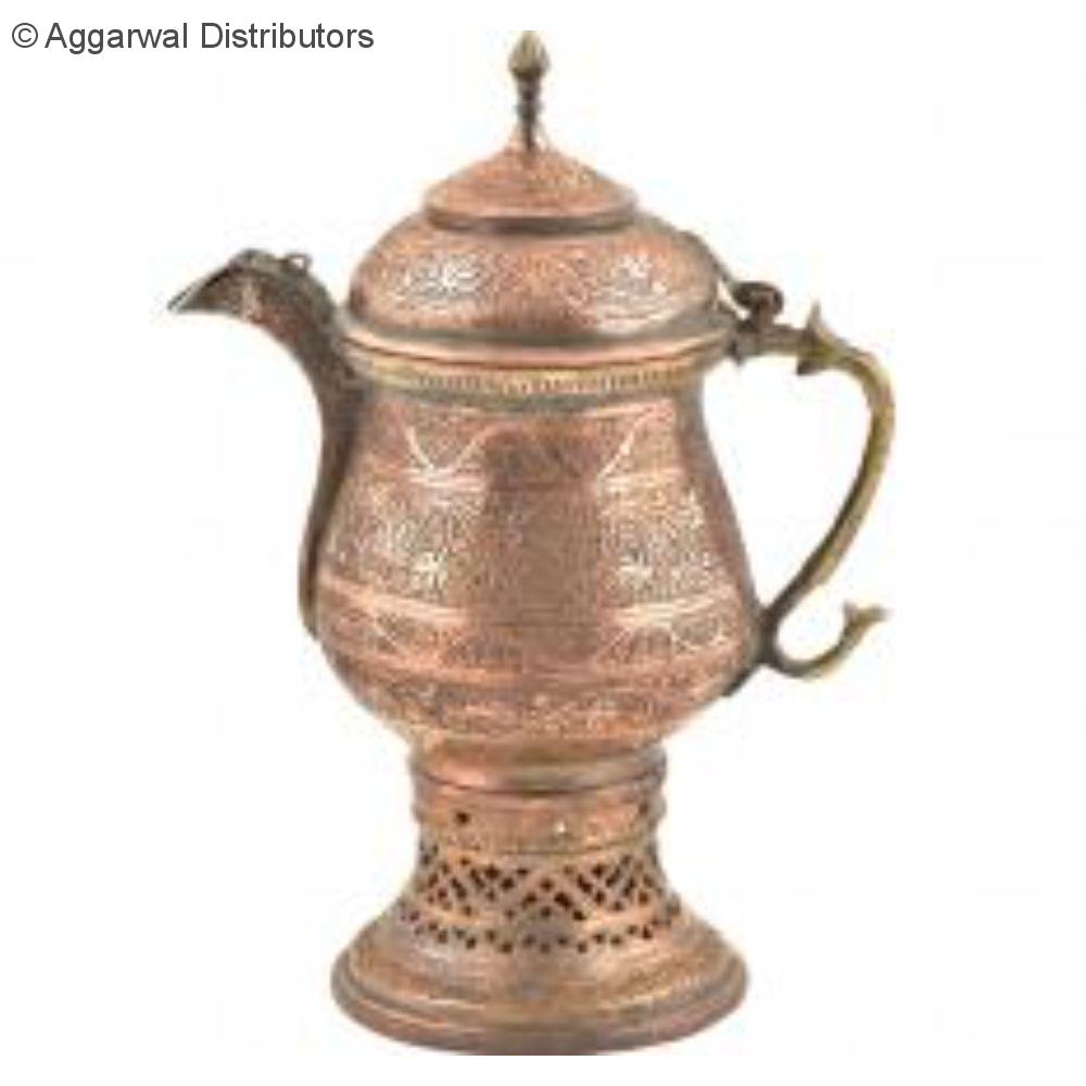 Horeca247 Kashmiri Copper Samovar Tea / Kahwa (kava) Kettle 2