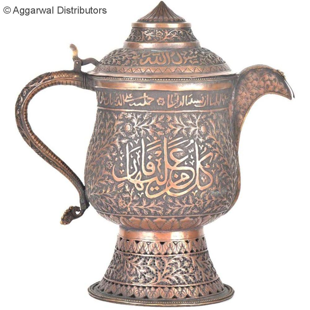 Kashmiri Copper Samovar Tea / Kahwa (kava)Kettle 1