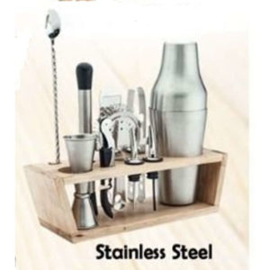 Horeca247 Premium Bar Set 11 pc Stainless Steel