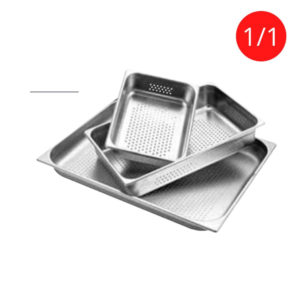 horeca247 stainless steel Perforated gn pan 1x1 size