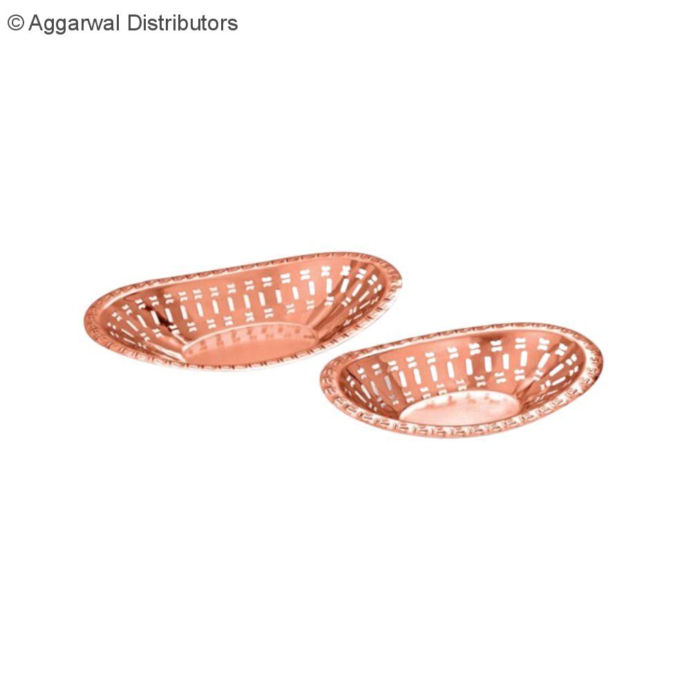 Bread basket Oval Perforated