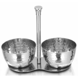 PICKLE DISH CONICAL 2 COMPT