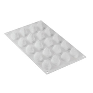Silikomart Quenelle 10 Silicone Mould