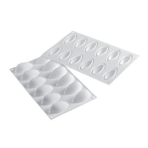 Silikomart Quenelle 24 Silicone Mould