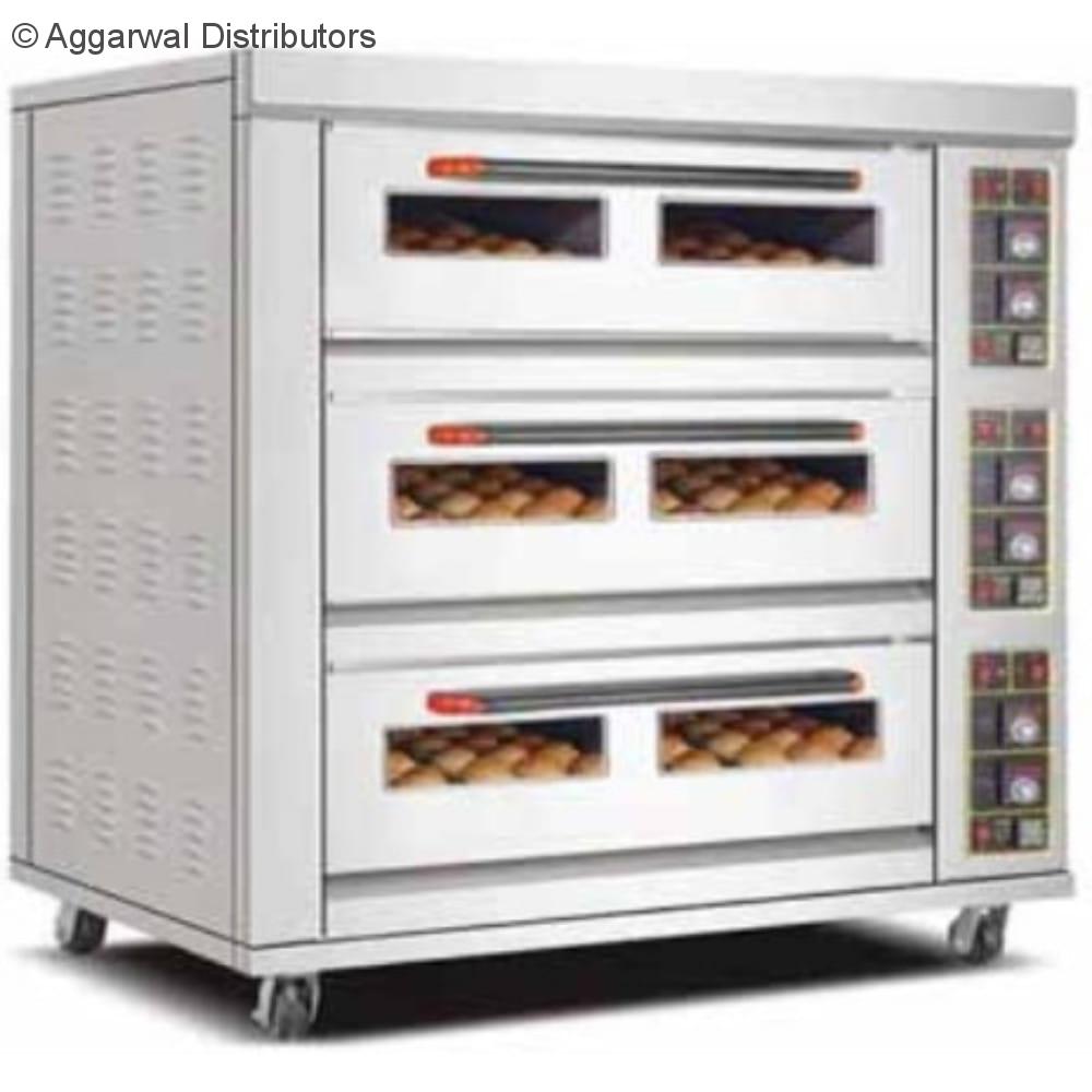 Horeca247 Electric Baking Oven EBO 39 (3 Deck 9 Tray) 1