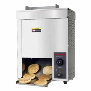 horeca247 vertical bun toaster burger warmer conveyor